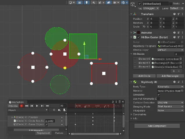 HitBox System with Editor | Dhafin Fawwaz Ikramullah